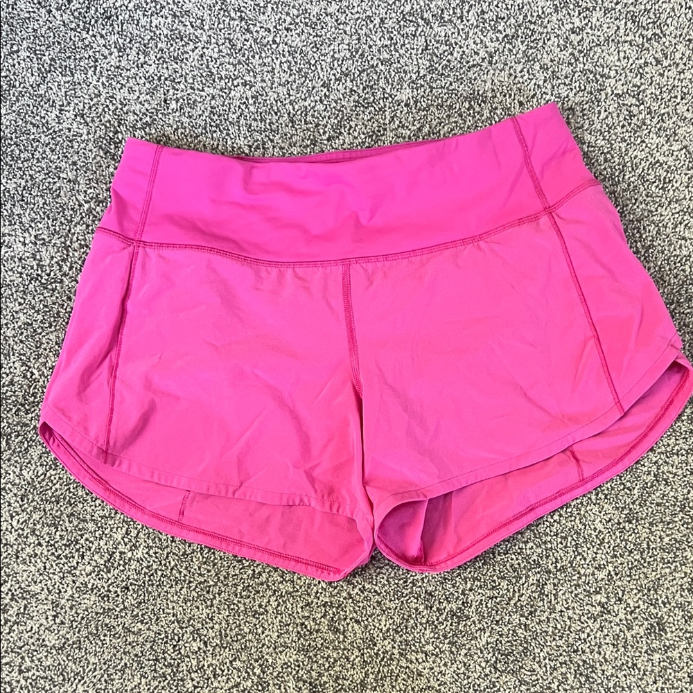 Lululemon Speed Up Mid-Rise Lined Short 4”